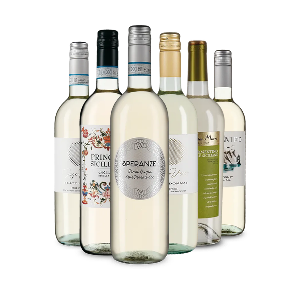 Italienischer Weisswein: unsere Degustationsstars im Paket