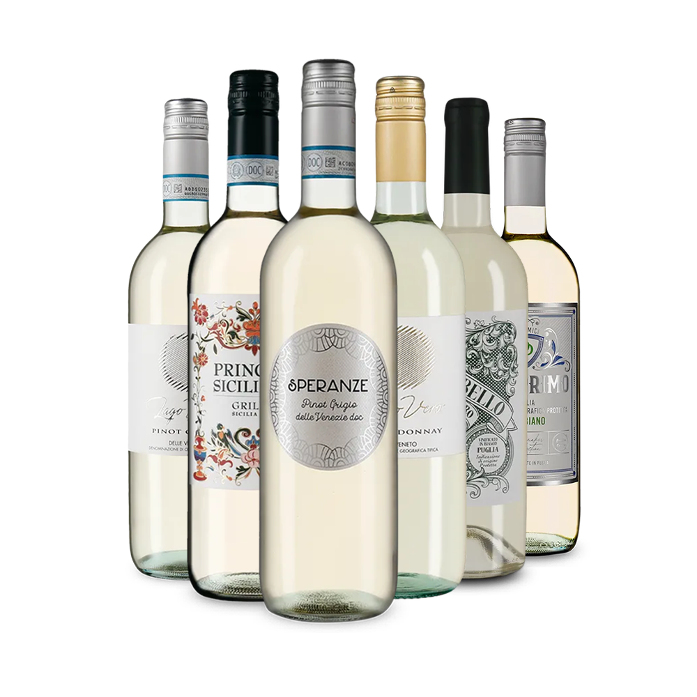 Italienischer Weisswein: unsere Degustationsstars im Paket