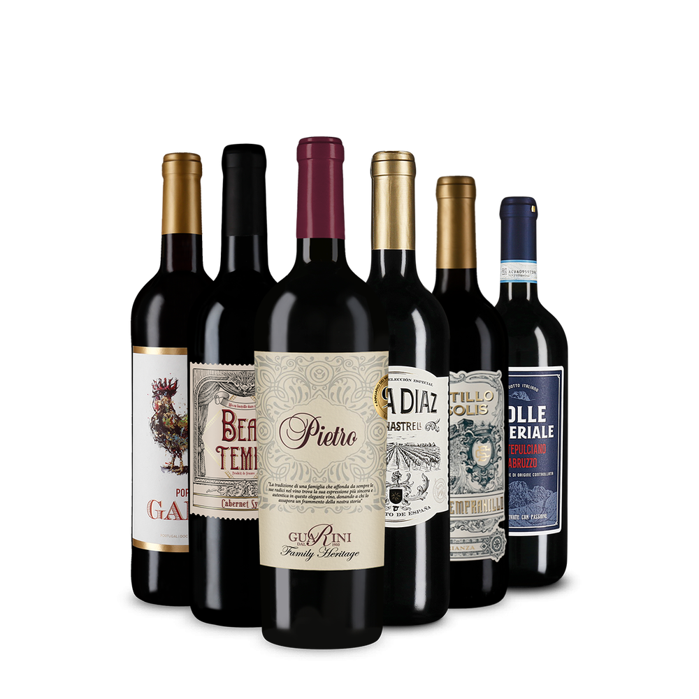 Rotwein-Entdeckungen aus Südeuropa