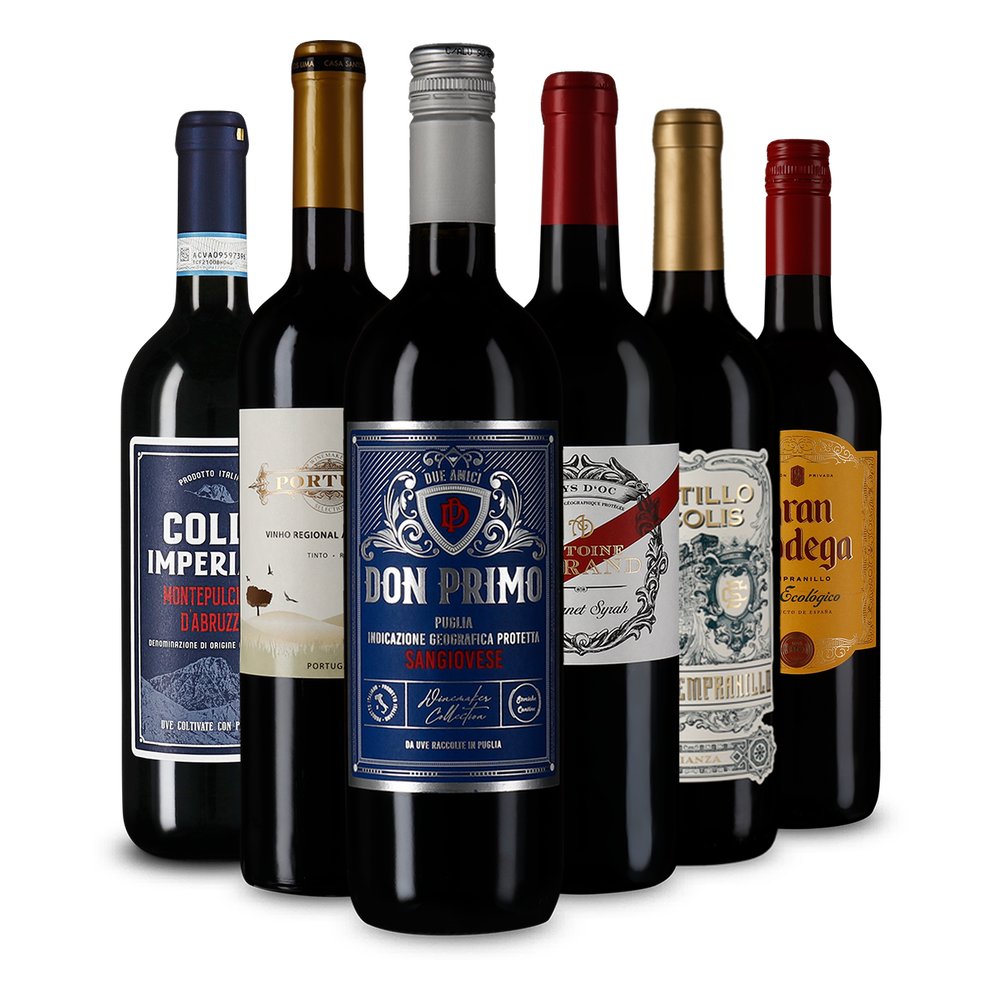 Rotwein-Entdeckungen aus Südeuropa