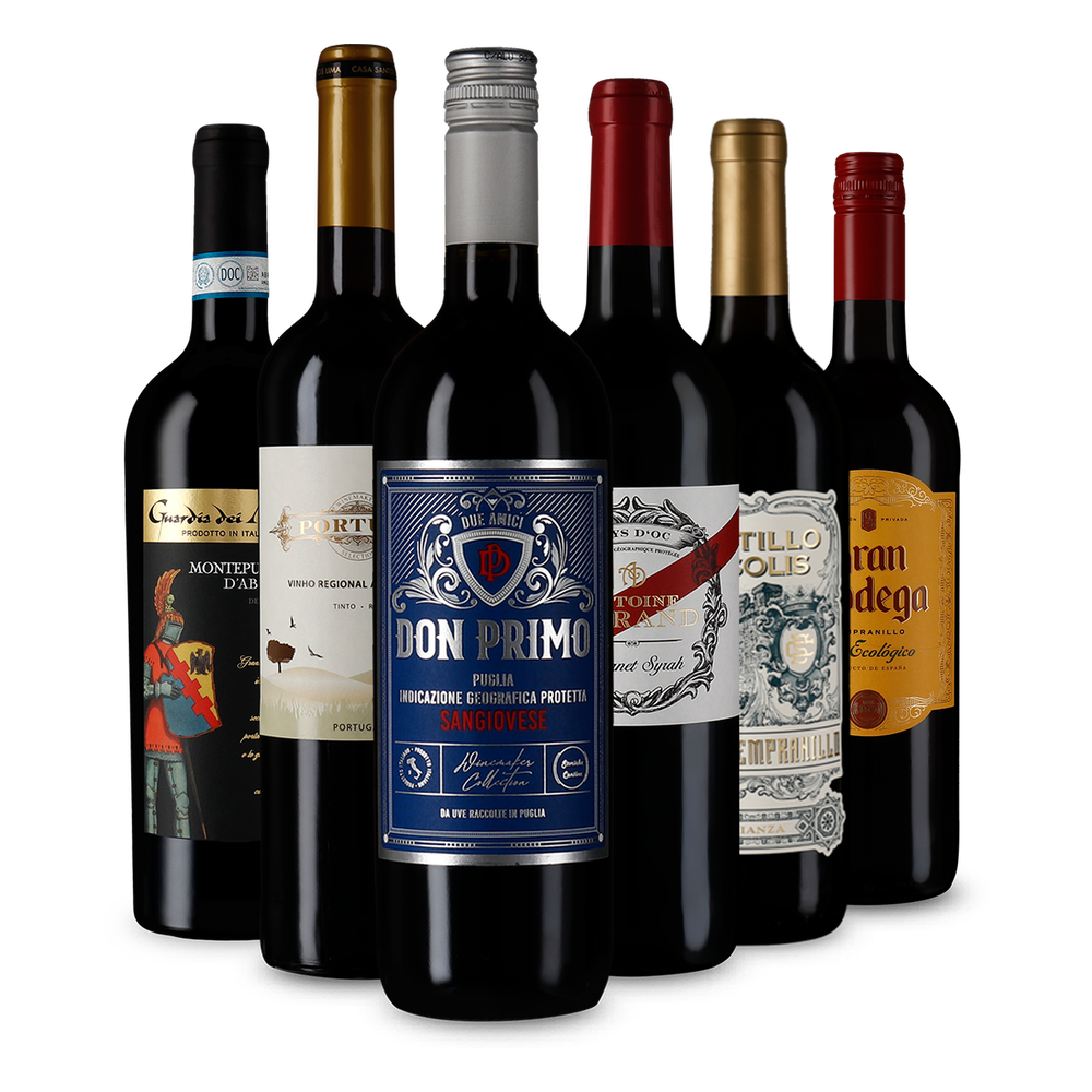 Rotwein-Entdeckungen aus Südeuropa