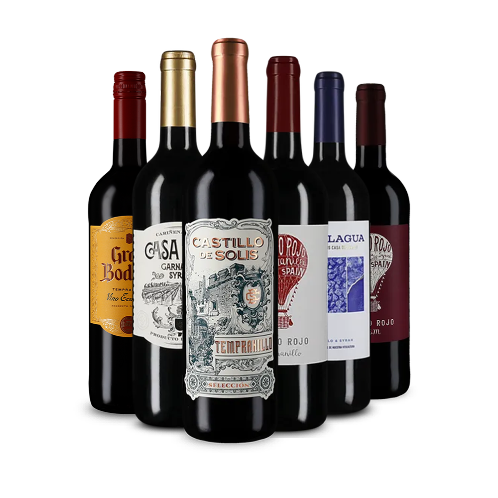 Temperamentvoll: spanische Rotweine im Entdeckerpaket