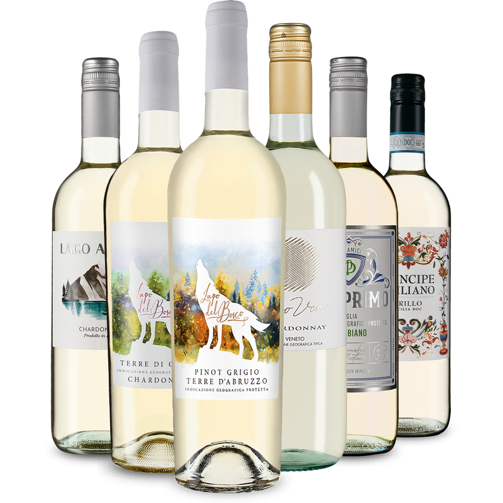 Italienischer Weisswein: unsere Degustationsstars im Paket