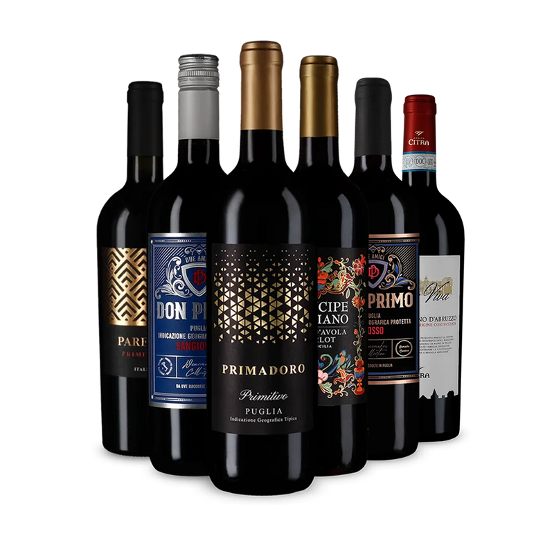 Italienische Rotweine zum Verlieben im Entdeckerpaket