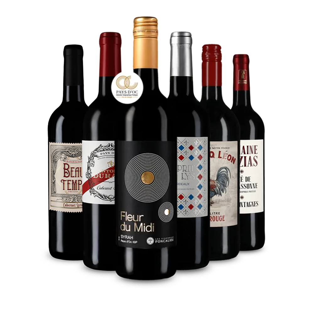 Französische Rotweinperlen im Entdeckerpaket