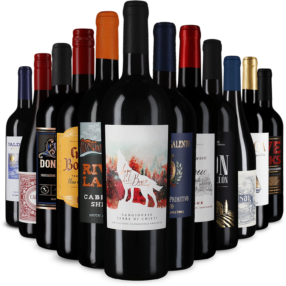 Rotweinempfehlungen im Kennenlernpaket