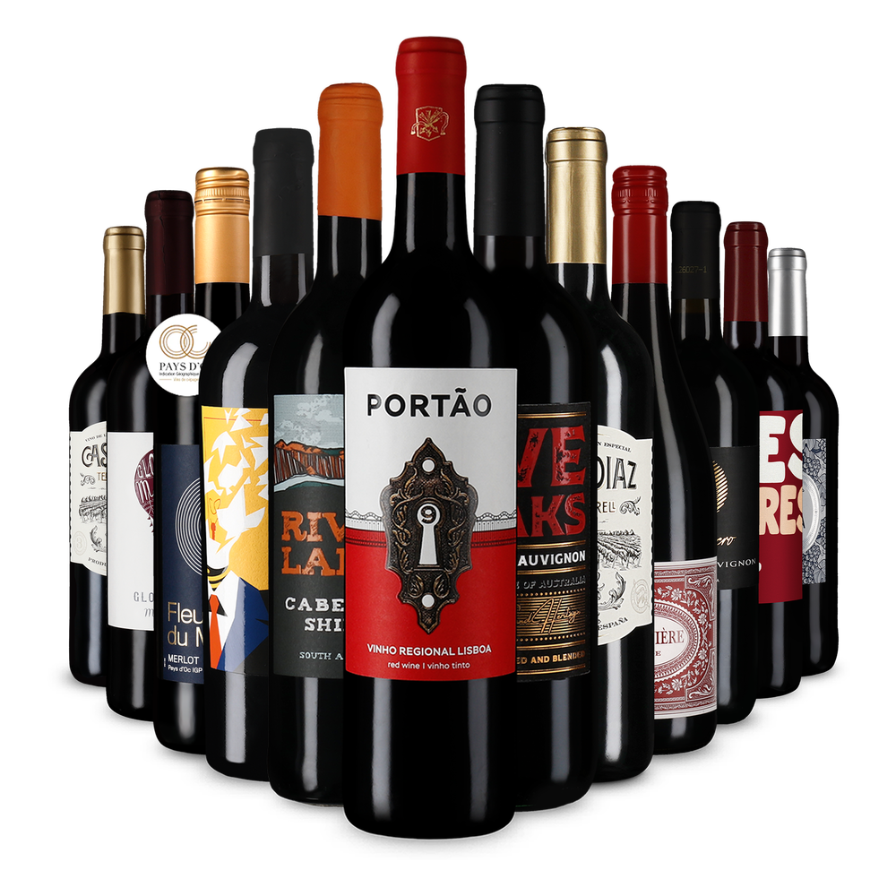 12x1 Rotwein Kennenlernpaket