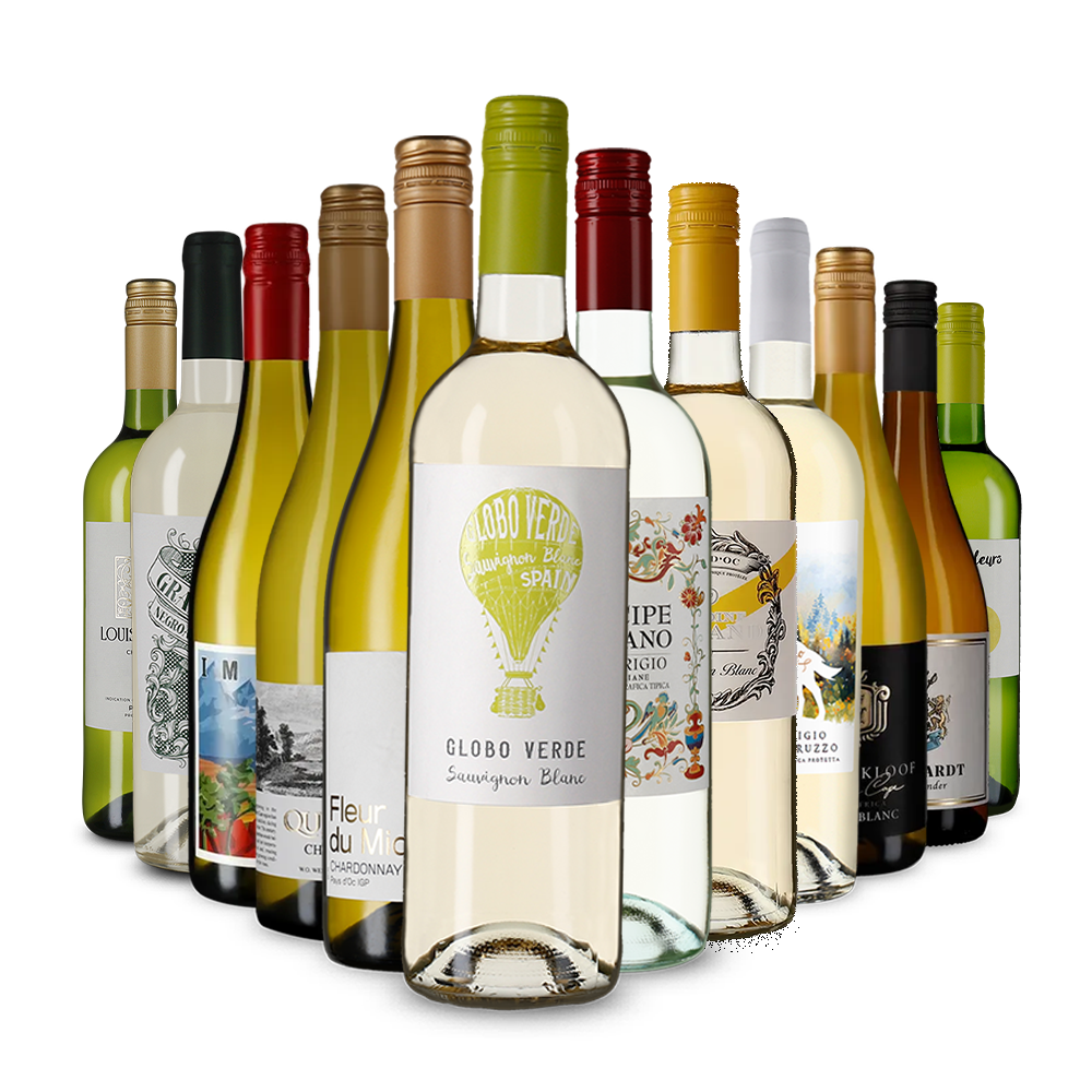 Die Weisswein-Vielfalt im Kennenlernpaket