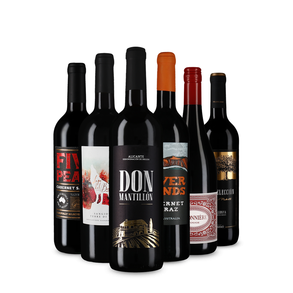 Rotwein international: das Goldsieger-Paket