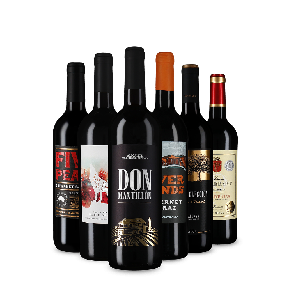 Rotwein international: das Goldsieger-Paket