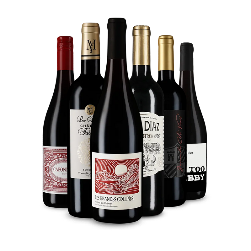 Rotwein international: das Goldsieger-Paket