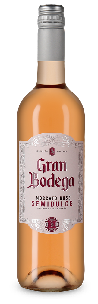 Gran Bodega Moscato Rosé semidulce 2022