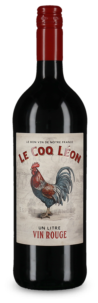 Le Coq Léon Un Litre Vin Rouge 2023