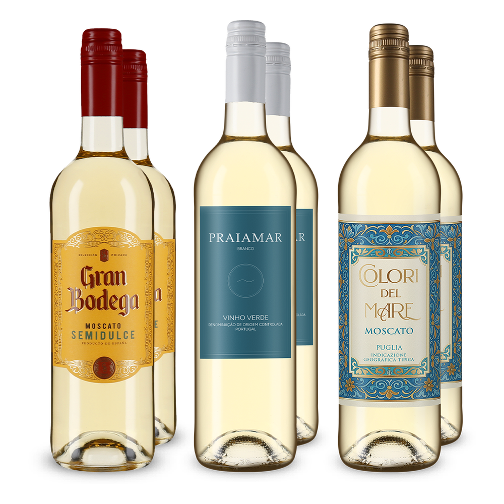 3x2 Fruchtige Weisswein-Favoriten: Lieblich & feinherb