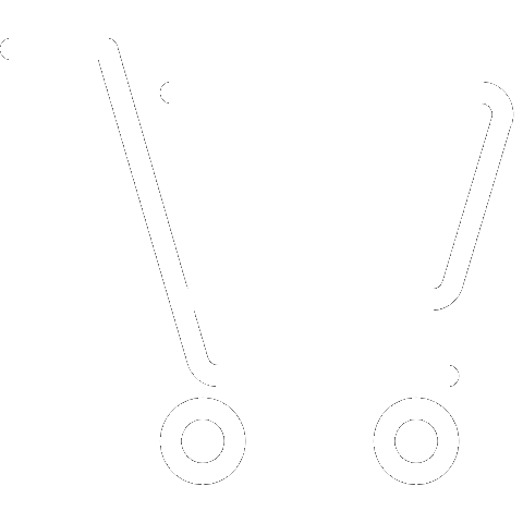 Icon cart white